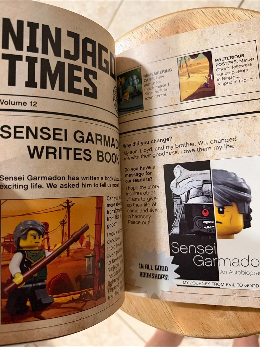 Lego Ninjago Book 📖 level 2 reading